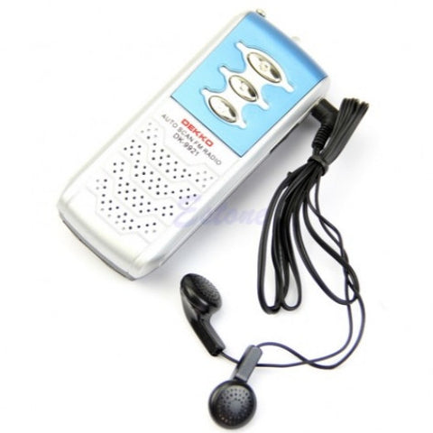 Portable Mini Auto Scan FM Radio
